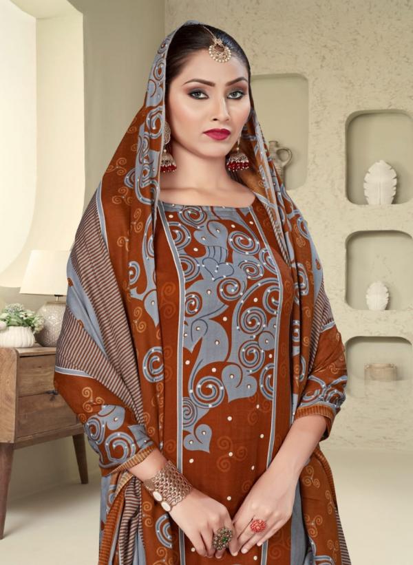 SAT Pashmina Shwal Suit Vol-15 – Dress Material